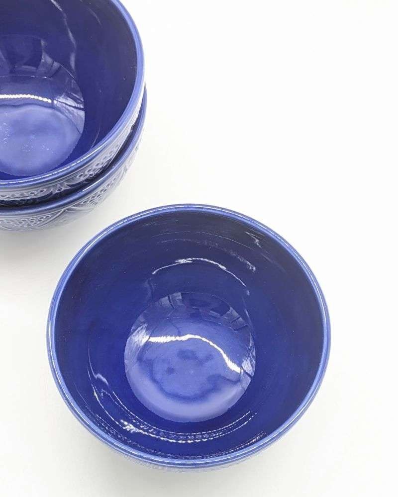 Skål graverade- Blå 12-16-20-25cm Skål graverade- Blå 12-16-20-25cm