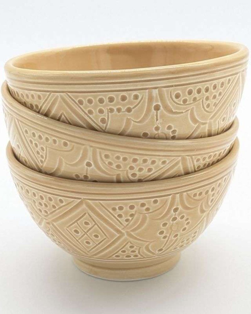 Skål graverade- Sand 12-15-20-25cm Skål graverade- Sand 12-15-20-25cm