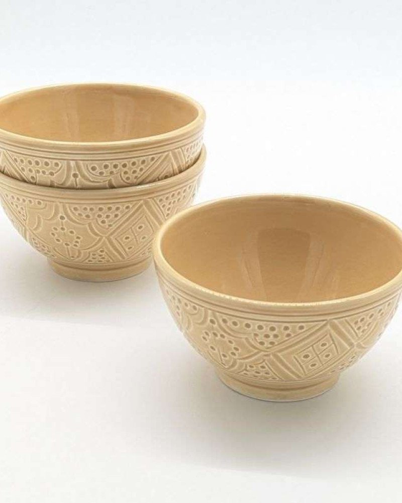 Skål graverade- Sand 12-15-20-25cm Skål graverade- Sand 12-15-20-25cm