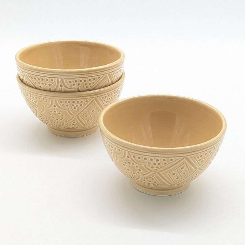 Skål graverade- Sand 12-15-20-25cm Skål graverade- Sand 12-15-20-25cm