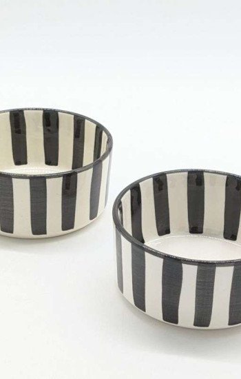 Rund djup skål Svart-15-18-25cm Rund djup skål Svart-15-18-25cm