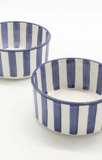 Rund djup skål Blå-15-18-25cm Rund djup skål Blå-15-18-25cm