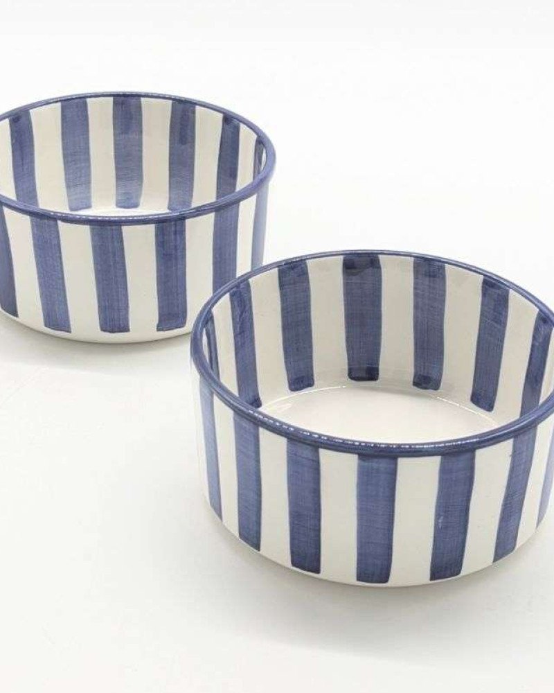 Rund djup skål Blå-15-18-25cm Rund djup skål Blå-15-18-25cm