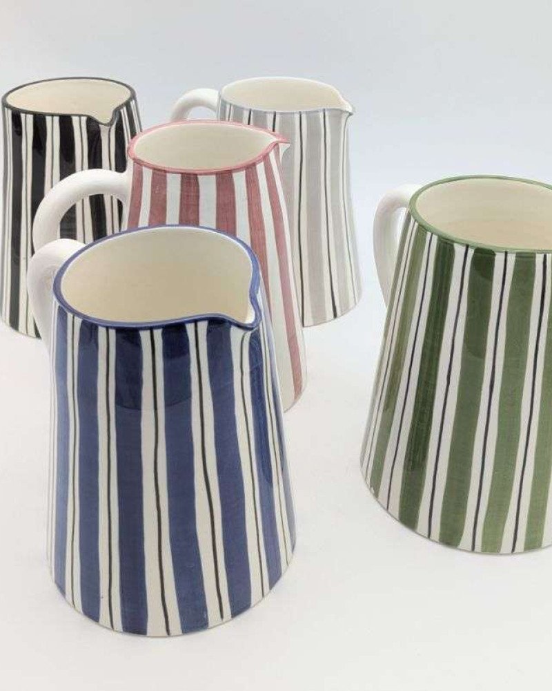 Kanna -Randig Svart lin-12cm Kanna -Randig Svart lin-12cm