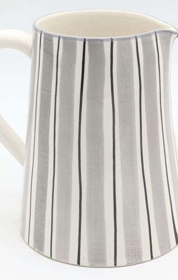 Kanna -Randig Grå lin Kanna -Randig Grå lin