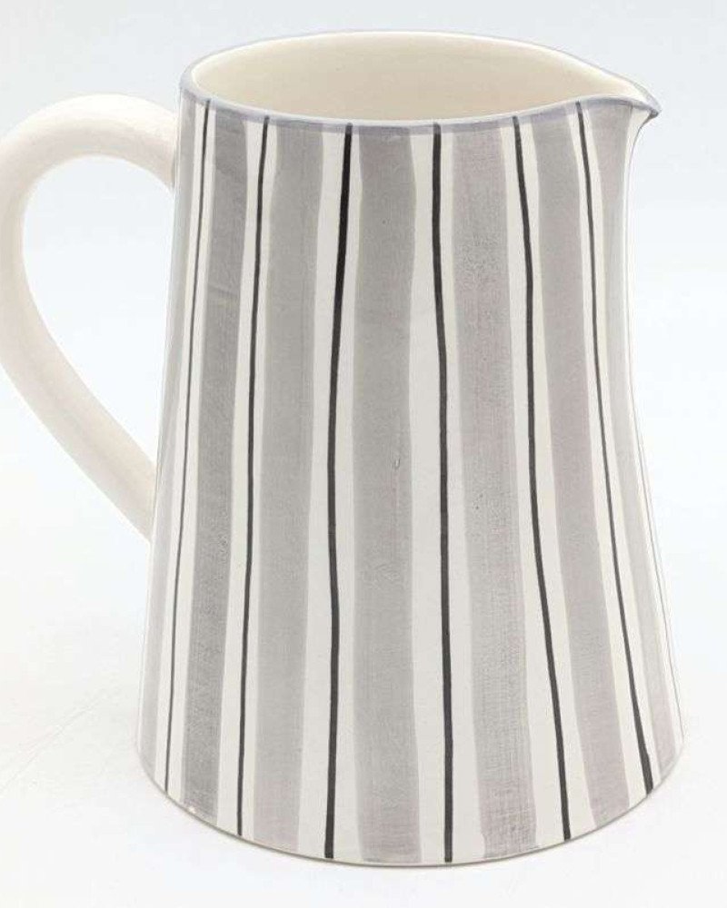 Kanna -Randig Grå lin Kanna -Randig Grå lin