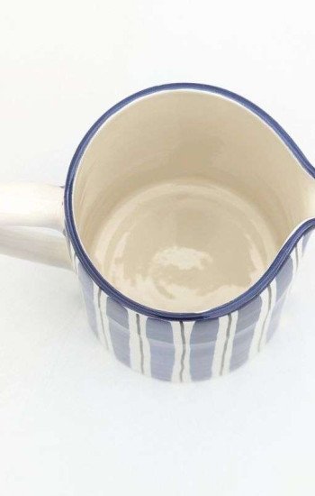 Kanna -Randig Blå lin Kanna -Randig Blå lin