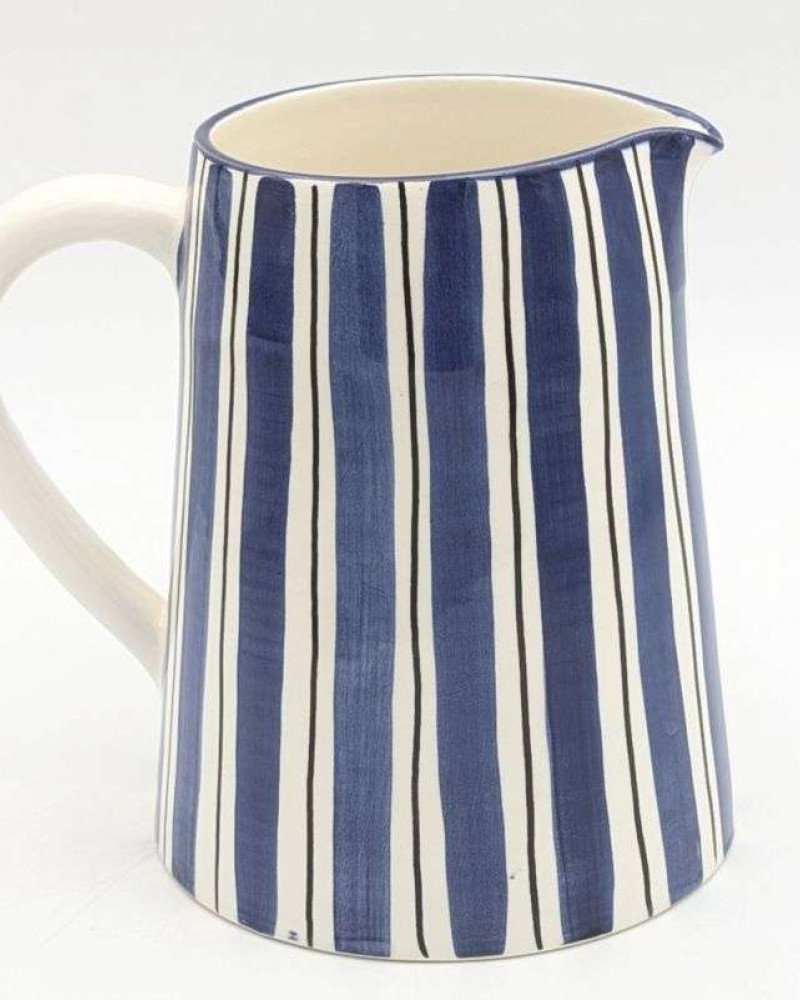 Kanna -Randig Blå lin Kanna -Randig Blå lin