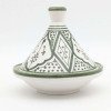 Mellan Tagine mönstrad -Grön15cm