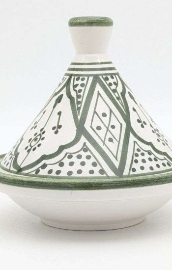 Mellan Tagine mönstrad -Grön15cm Mellan Tagine mönstrad -Grön15cm