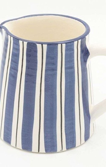 Kanna -Randig Blå lin-12cm Kanna -Randig Blå lin-12cm