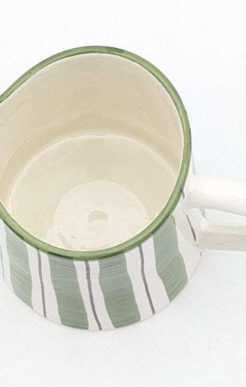 Kanna -Randig Grön lin-12cm Kanna -Randig Grön lin-12cm