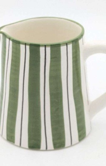 Kanna -Randig Grön lin-12cm Kanna -Randig Grön lin-12cm