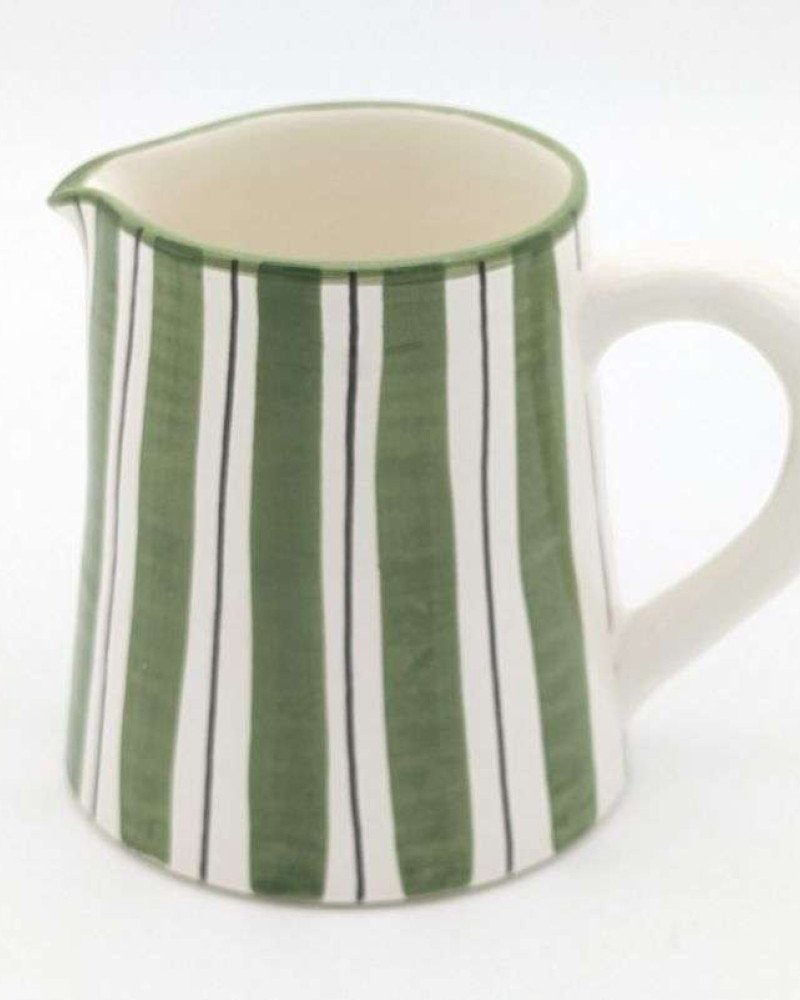 Kanna -Randig Grön lin-12cm Kanna -Randig Grön lin-12cm