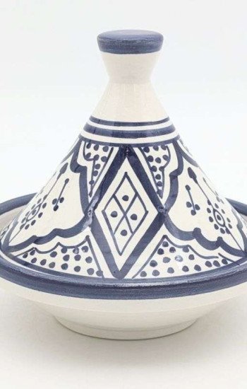 Mellan Tagine mönstrad -Blå15cm Mellan Tagine mönstrad -Blå15cm
