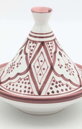 Tagine mönstrad -Hallonrosa15cm Tagine mönstrad -Hallonrosa15cm