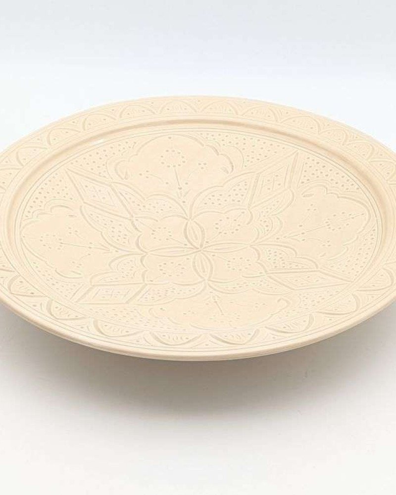 Keramik Fat - Grave Sand Ø 35cm Keramik Fat - Grave Sand Ø 35cm