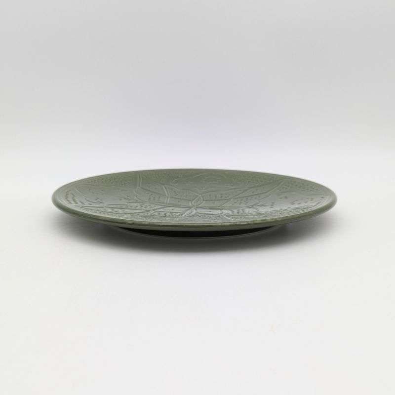 Graverade Assietter -Grön 20cm Graverade Assietter -Grön 20cm