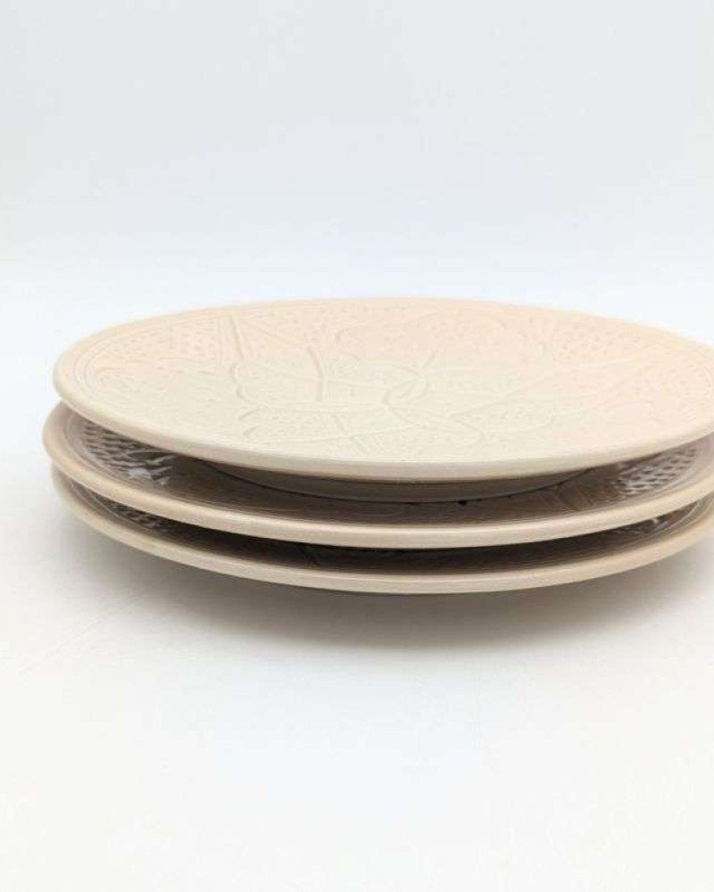 Graverade Tallrik -Sand 26cm Graverade Tallrik -Sand 26cm