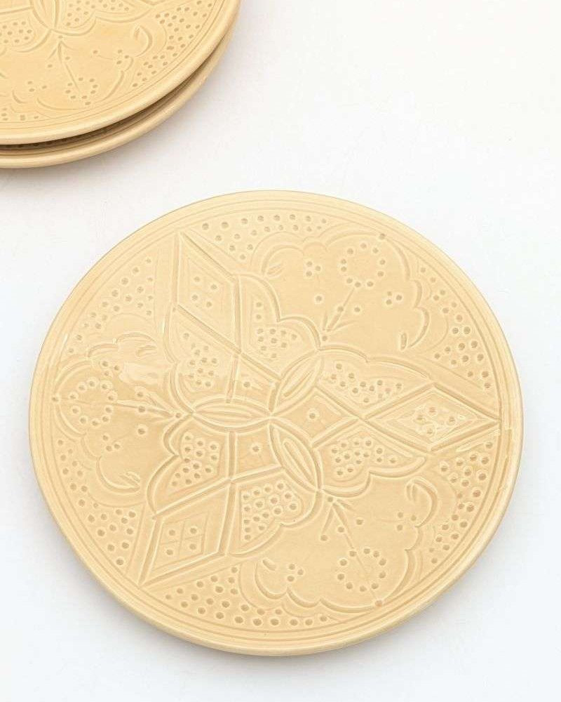 Graverade Tallrik -Sand 26cm Graverade Tallrik -Sand 26cm