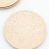 Graverade Tallrik -beige 26cm Graverade Tallrik -beige 26cm