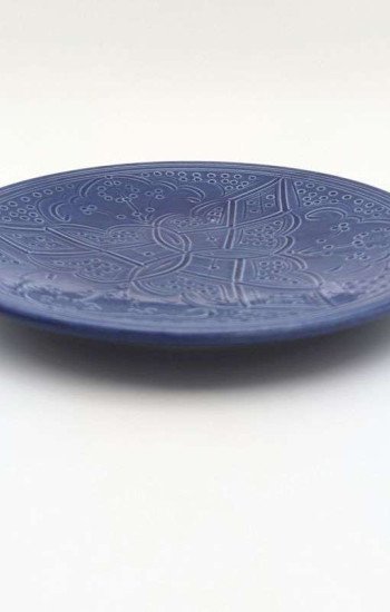 Graverade Assietter -Blå 20cm Graverade Assietter -Blå 20cm