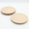 Graverade Tallrik -beige 26cm Graverade Tallrik -beige 26cm