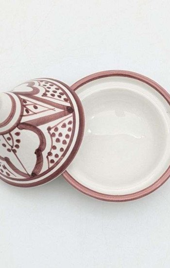 Tagine mönstrad -Hallonrosa 8cm Tagine mönstrad -Hallonrosa 8cm