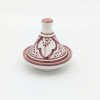 Tagine mönstrad -Hallonrosa 8cm