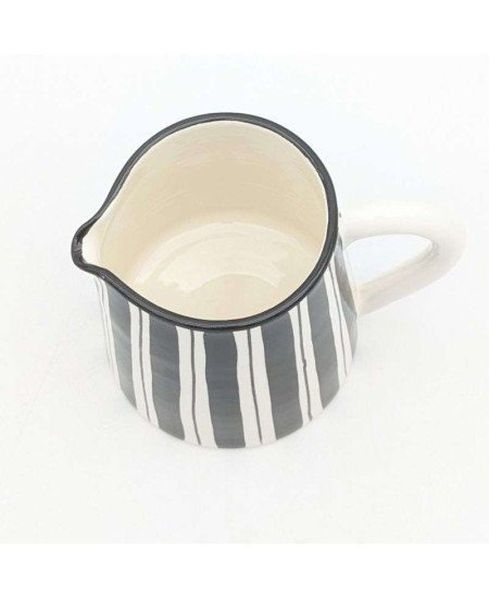 Kanna -Randig Svart lin-12cm