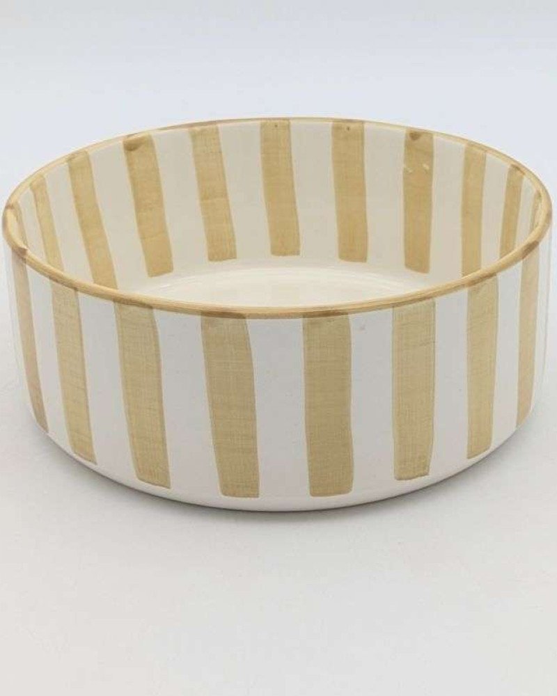 Rund djup skål Sand-15-18-25cm Rund djup skål Sand-15-18-25cm