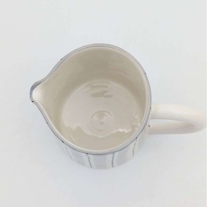 Kanna -Randig Grå lin-12cm