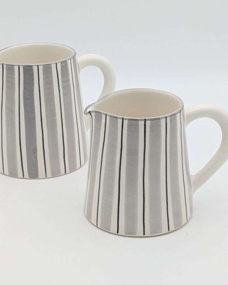 Kanna -Randig Grå lin-12cm Kanna -Randig Grå lin-12cm