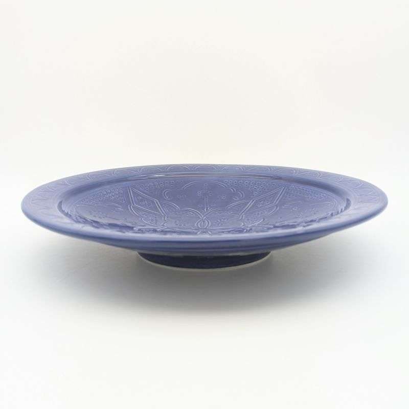 Keramik Fat - Grave Blå Ø 35cm Keramik Fat - Grave Blå Ø 35cm