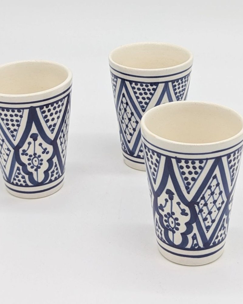 Stor keramik Mugg Mönstrade