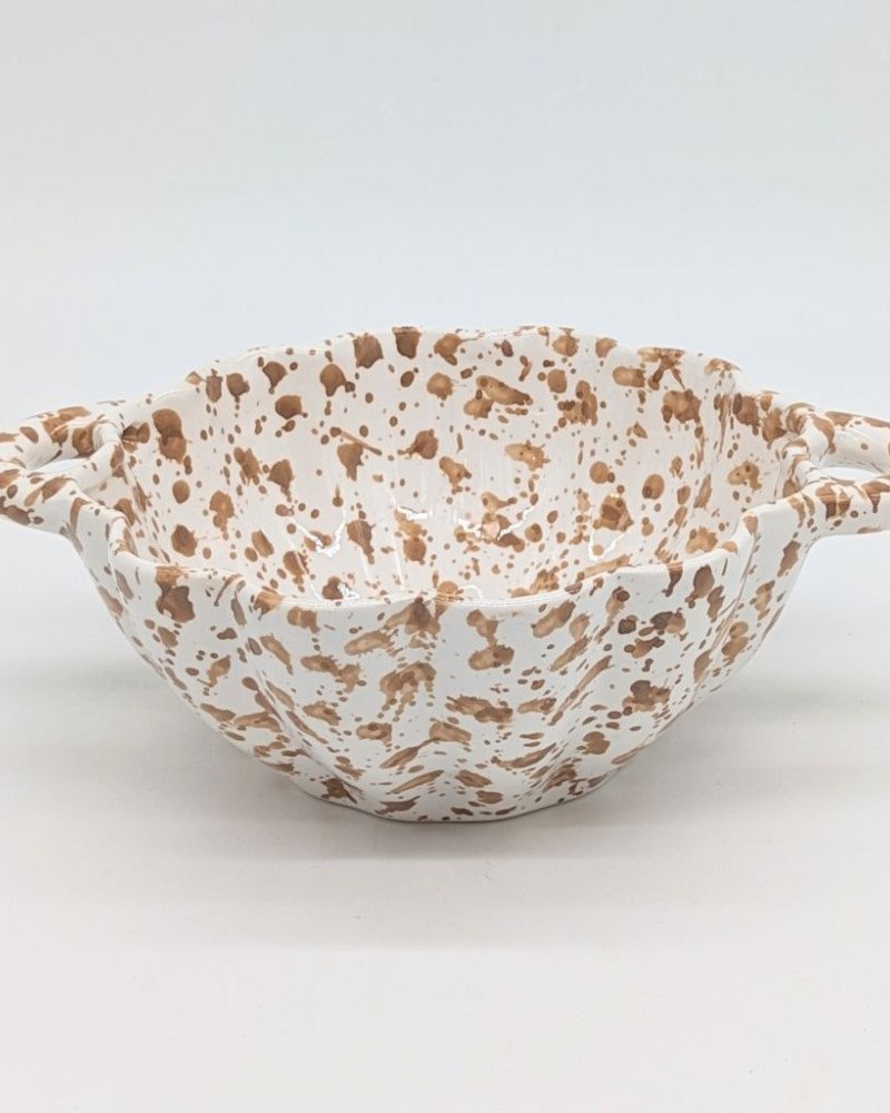 Skål med handtag -Brun Skål med handtag -Brun