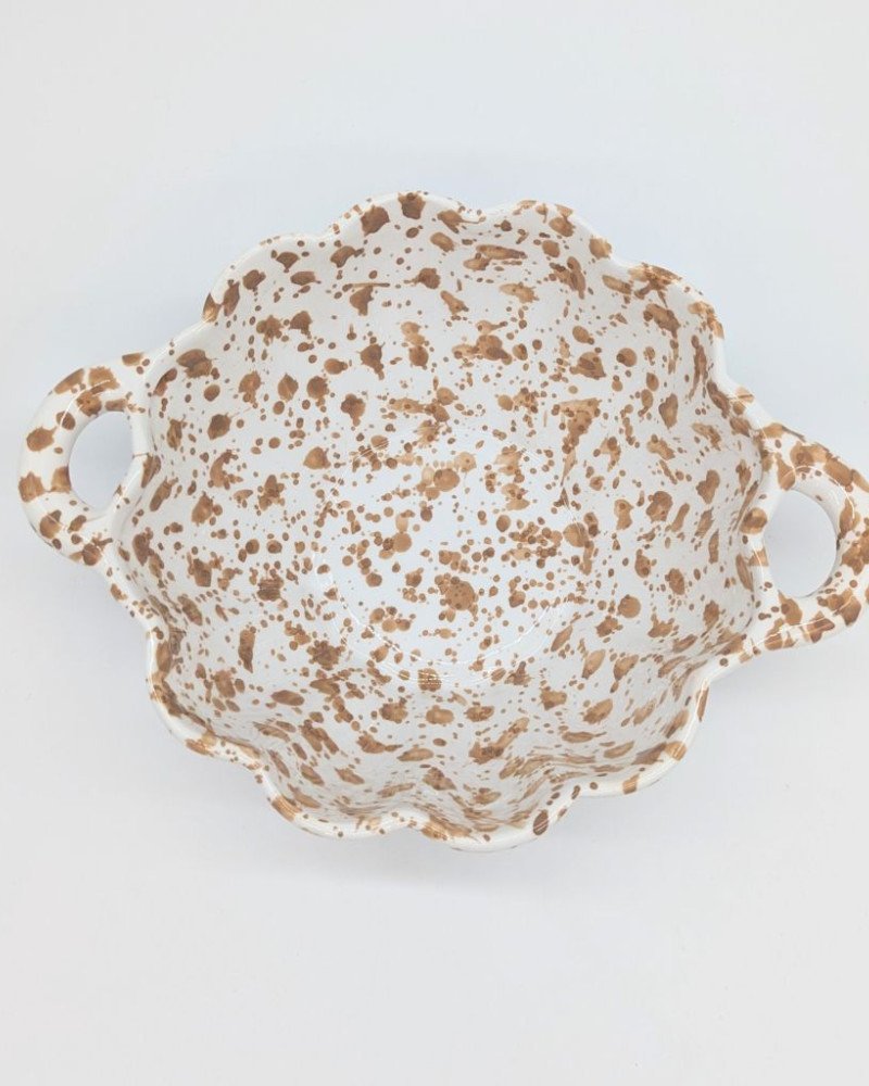 Skål med handtag -Brun Skål med handtag -Brun