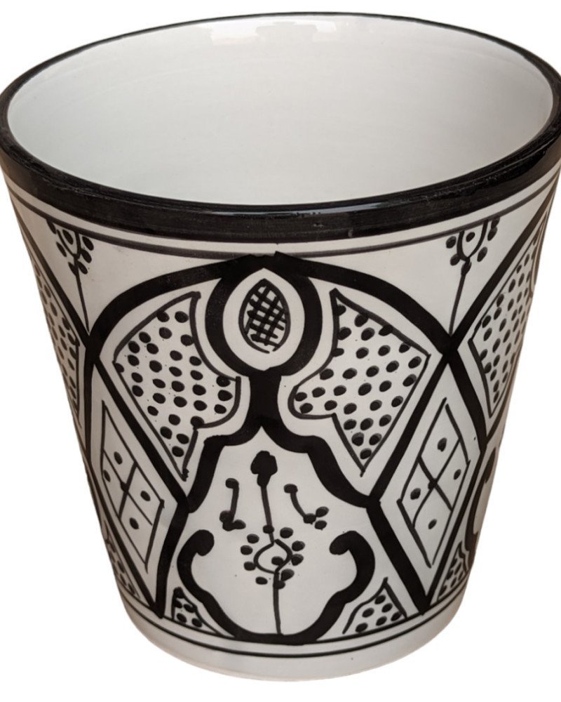 Stor Blomkruka Svart 22cm