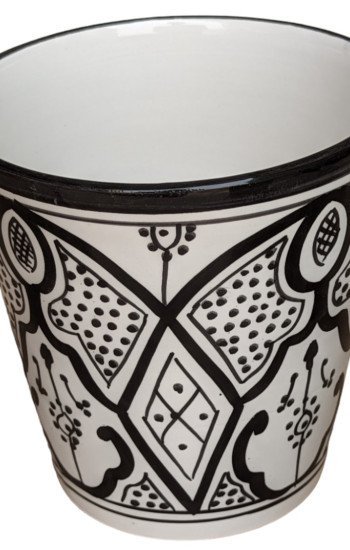 Mellan Blomkruka Svart 16cm