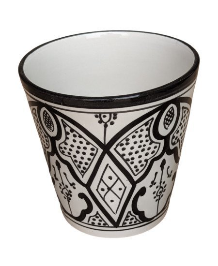 Mellan Blomkruka Svart 16cm