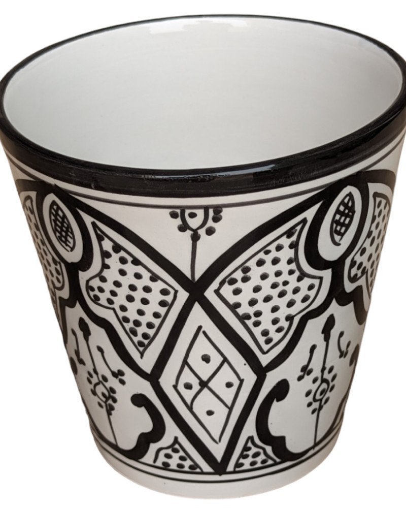 Mellan Blomkruka Svart 16cm