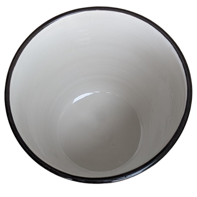 Mellan Blomkruka Svart 16cm