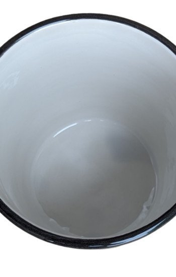 Små Blomkruka Svart 13cm