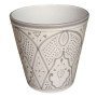 Mellan Blomkruka Mönstrade Grå 22cm
