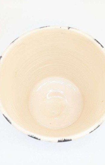 Stor Blomkruka Randig Svart Stor Blomkruka Randig Svart