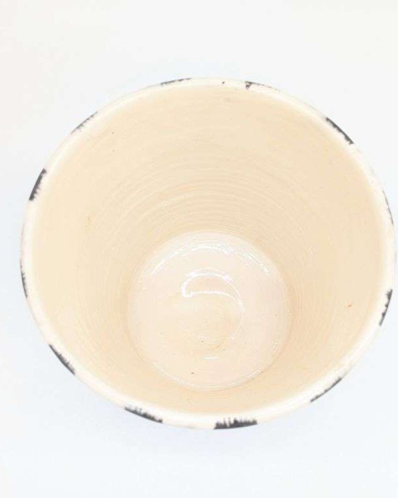 Stor Blomkruka Randig Svart