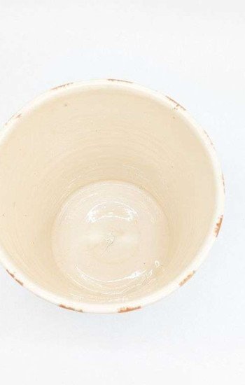 Stor Blomkruka Randig Beige Stor Blomkruka Randig Beige