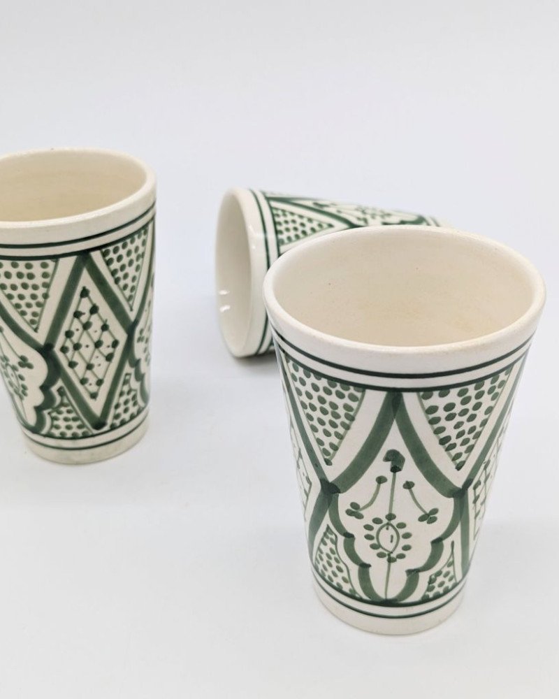 Stor keramik Mugg Mönstrade