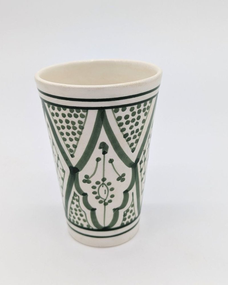 Stor keramik Mugg Mönstrade