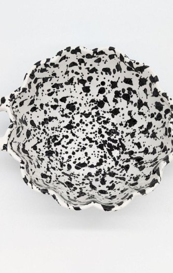 Skål med handtag -svart Skål med handtag -svart